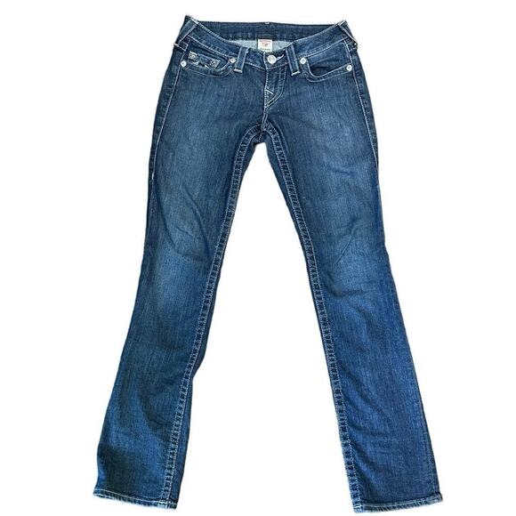 True Religion Billie Straight Leg Jeans EUC - Picture 2 of 9